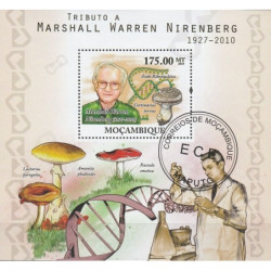 Mozambique 2010. Marshall Warren Nirenberg (Nobel Prize laureate)