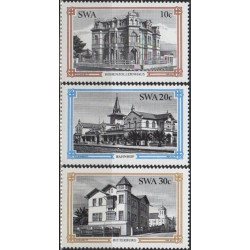 Namibijos pašto ženklai (1984). Architektūra