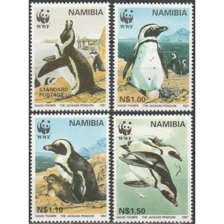 Namibijos pašto ženklai (1997). Pingvinai