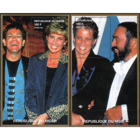 Niger stamps (1998) for sale. Diana (Princess of Wales)