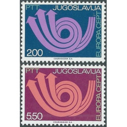 Jugoslavijos pašto ženklai (1973) - Fantastiškos Europa ženklų kainos‎