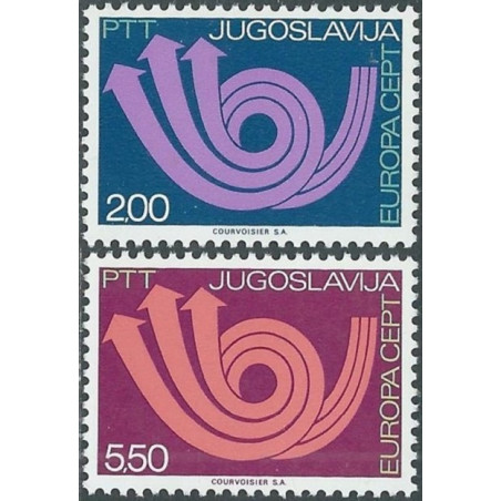 Jugoslavijos pašto ženklai (1973) - Fantastiškos Europa ženklų kainos‎