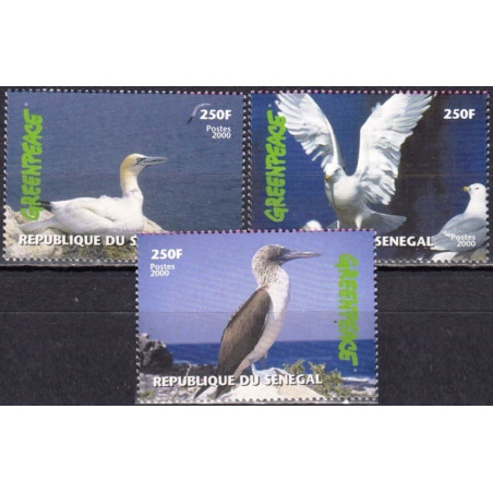 Senegalo pašto ženklai (2000). Paukščiai
