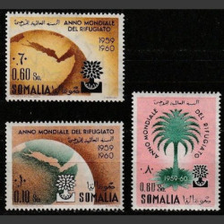 Somalia stamps (1960) for sale. World Refugee Year