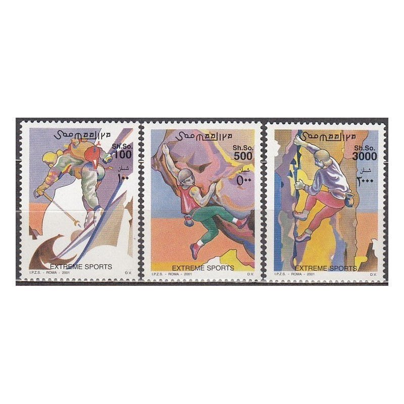 Somalio pašto ženklai (2001). Ekstremalus sportas
