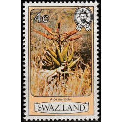Swaziland stamps (1980) for sale. Aloe (perf. 12 1/4)