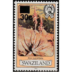 Svazilendo pašto ženklai (1985). Aloja