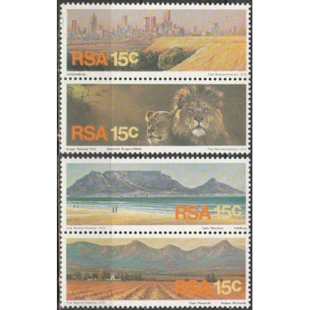 Pietų Afrikos Respublikos pašto ženklai (1975). Kraštovaizdžiai