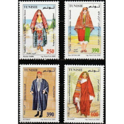 Tuniso pašto ženklai (2005). Nacionaliniai kostiumai