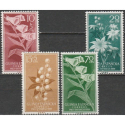 Ispanijos Gvinėjos pašto ženklai (1959). Gėlės