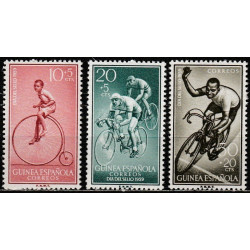 Ispanijos Gvinėjos pašto ženklai (1959). Dviračių sportas