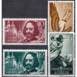 Spanish Sahara stamps (1960) for sale. Francisco Gomez de Quevedo (writer)