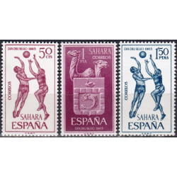 Ispanijos Sacharos pašto ženklai (1965). Tinklinis