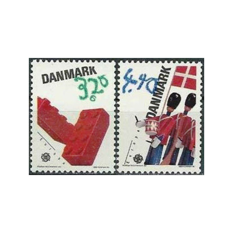 Danijos pašto ženklai (1989). Vaikų žaidimai