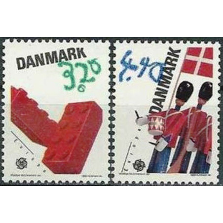 Danijos pašto ženklai (1989). Vaikų žaidimai