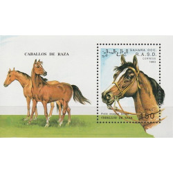 Ispanijos Sacharos pašto ženklai (1993). Arkliai