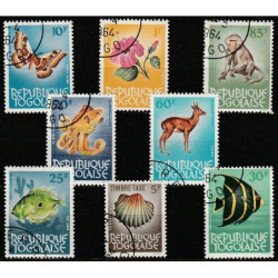 Togo pašto ženklai (1964). Fauna ir gėlės
