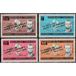Togo pašto ženklai (1964). Džonas Fidžeraldas Kenedis
