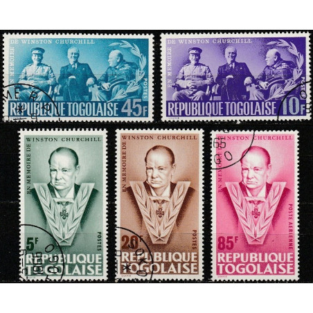 Togo stamps (1965) for sale. Winston Churchill