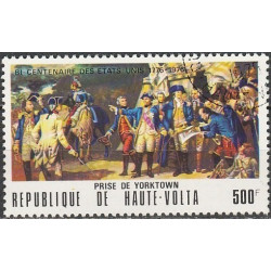 Aukštutinės Voltos pašto ženklai (1975). Amerikos revoliucija