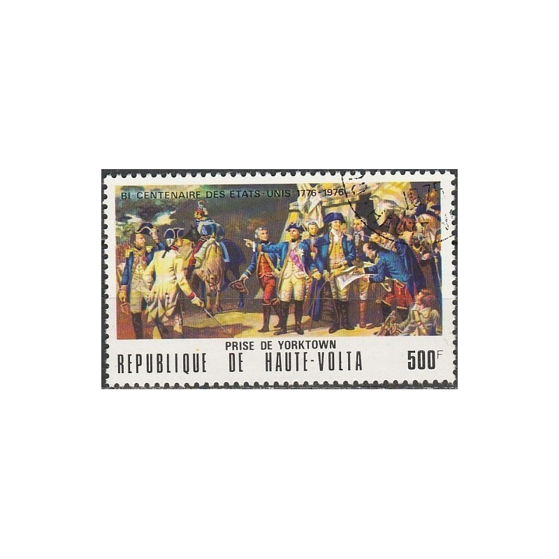 Aukštutinės Voltos pašto ženklai (1975). Amerikos revoliucija