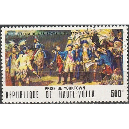 Aukštutinės Voltos pašto ženklai (1975). Amerikos revoliucija