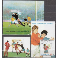 Western Sahara 1990-1998 - FIFA World Cups (3 blocks)