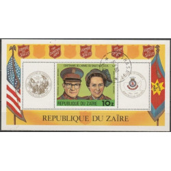 Zaire stamps (1980) for sale. The Salvation Army