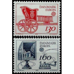 Danijos pašto ženklai (1979). Paštas ir ryšiai