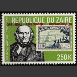 Zaire stamps (1980) for sale. Rowland Hill