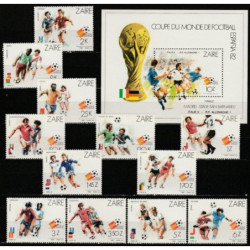Zaire stamps (1982) for sale. FIFA World Cup in Spain