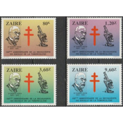 Zairo pašto ženklai (1983). Žymūs medikai