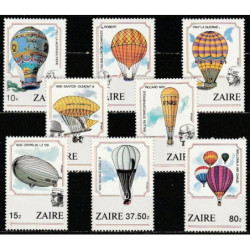 Zairo pašto ženklai (1984). Aviacijos istorija