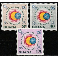 Ghana stamps (1964) for sale. Year of the Quiet Sun