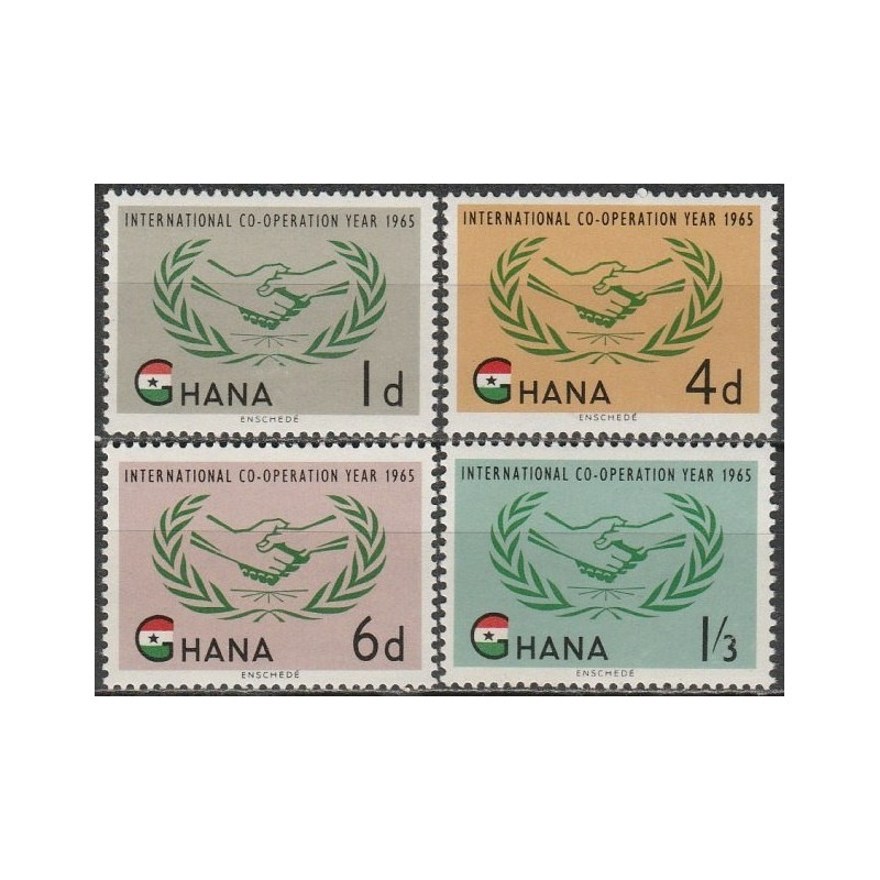 Ghana stamps (1965) for sale. International Co-operation Year