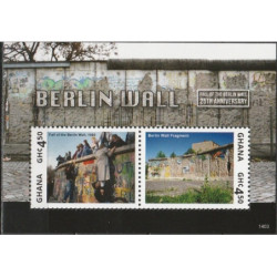 Ghana stamps (2014) for sale. Fall of the Berlin Wall