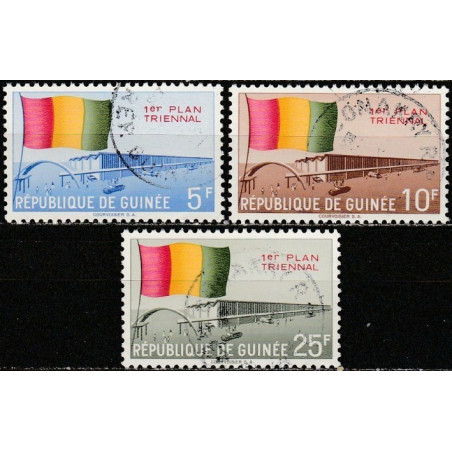 Guinea stamps (1961) for sale. National independence anniversary