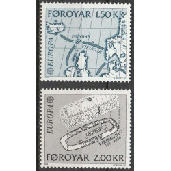 Farerų salų pašto ženklai (1982). Istoriniai įvykiai