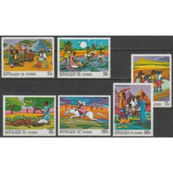Guinea stamps (1968) for sale. African fairy tales and legends