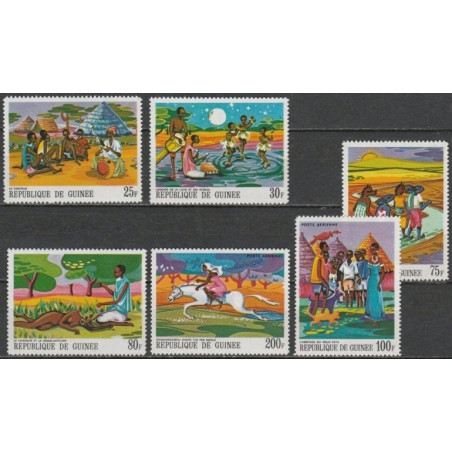 Guinea stamps (1968) for sale. African fairy tales and legends