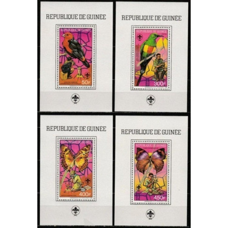 Guinea stamps (1988) for sale. Scout Movement