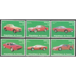 Gvinėjos pašto ženklai (1998). Autosportas (Ferrari)