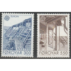 Farerų salų pašto ženklai (1987). Modernioji architektūra