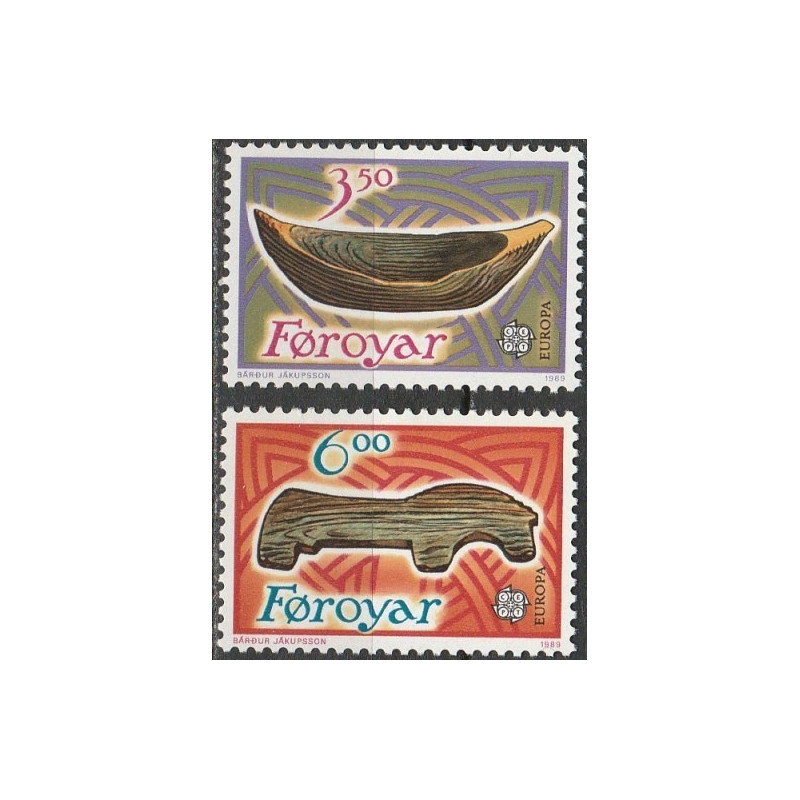 Farerų salų pašto ženklai (1989). Vaikų žaidimai