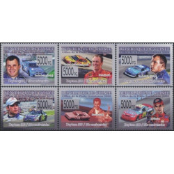 Gvinėjos pašto ženklai (2008). Autosportas