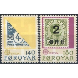 Farerų salų pašto ženklai (1979). Paštas ir ryšiai