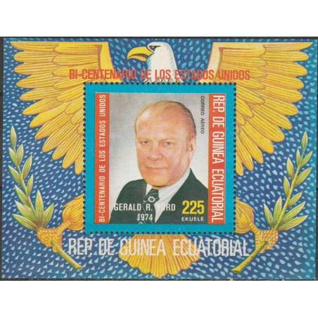 Pusiaujo Gvinėjos pašto ženklai (1975). Prezidentai