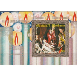 Pusiaujo Gvinėjos pašto ženklai (1975). Religiniai paveikslai