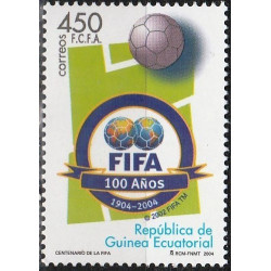 Equatorial Guinea stamps (2004) for sale. Soccer (Centenary FIFA)