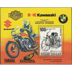 Bisau Gvinėjos pašto ženklai (1985). Motociklai